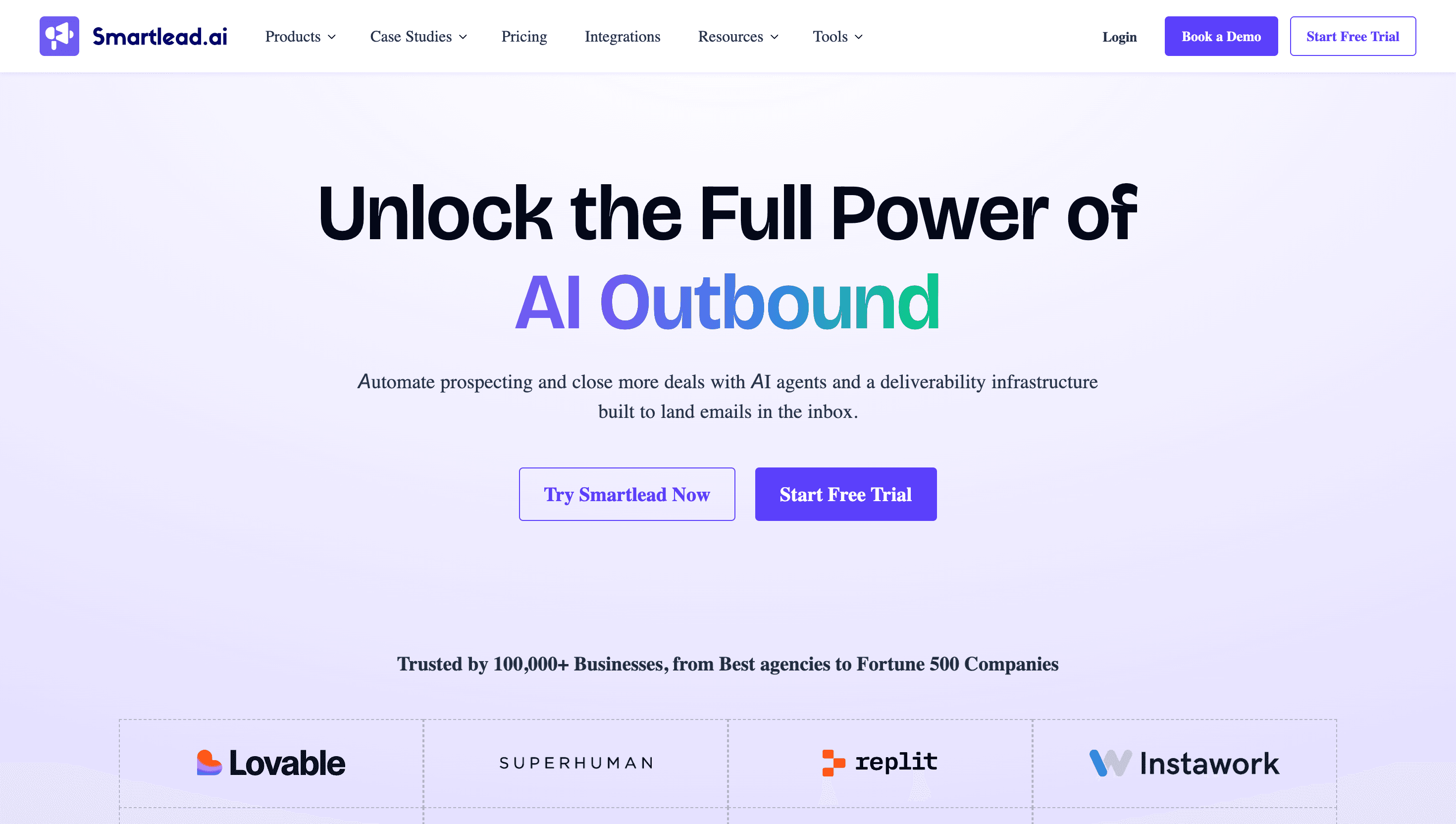 Smartlead screenshot
